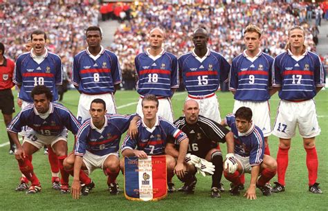joueurs de l'équipe de france 1998